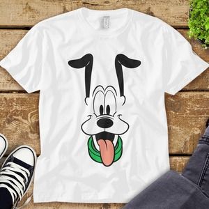 Disney Goofy Big Face Funny Hello People Cute Face Unisex Adult T-shirt Kid